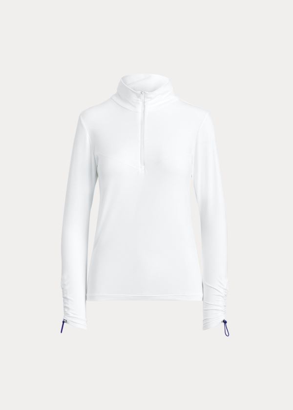 Ralph Lauren Quarter-Zip Golf Pullover Dame Danmark (CNVYJ1846)